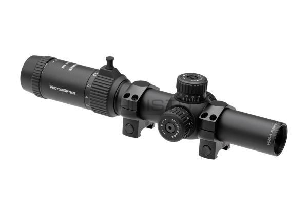 Lunette De Visée Vector Optics Forester 1-5x24 SFP Gen II - Zoom Variable, Neuve