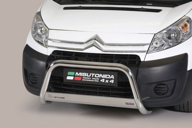 Bull Bar - Misutonida – 63 mm - CROM Citroen Jumpy Tourer MWB-LW...