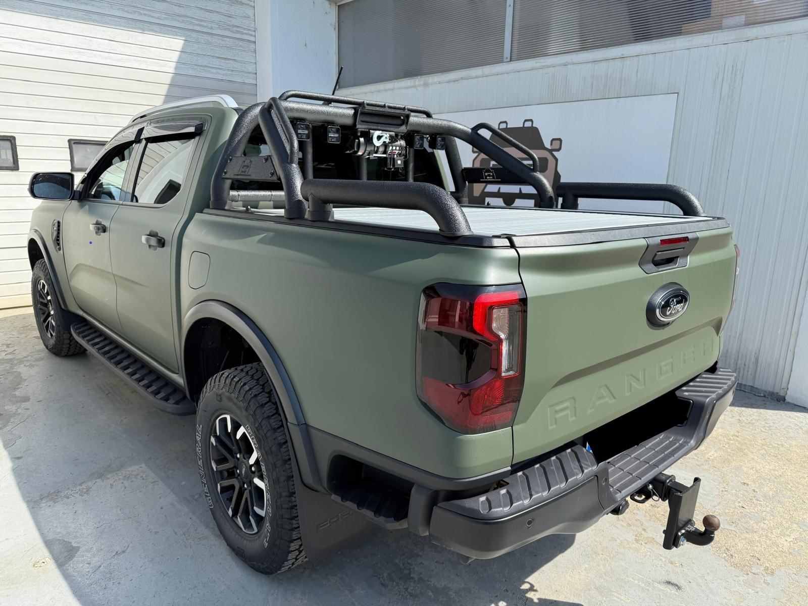 Ford R Ranger With Hunting Rails Roll bar Rocky HUNTING - ATCRO- Ford Ranger Double Cab 2023+