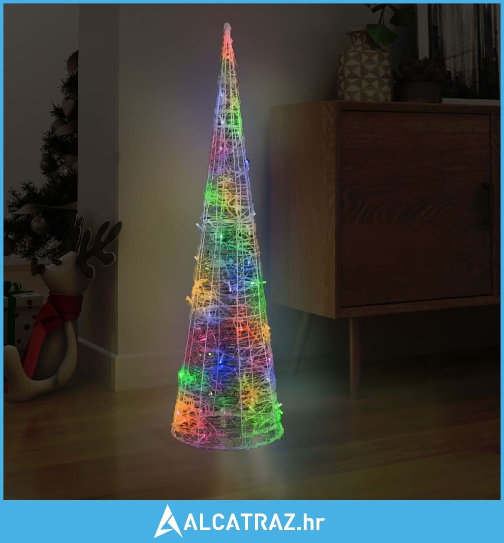 Akrilni Ukrasni Sto ac S LED Svjetlima Raznobojni 120 Cm NOVO akrilni-ukrasni-sto-ac-s-led-svjetlima-raznobojni-120-cm-novo