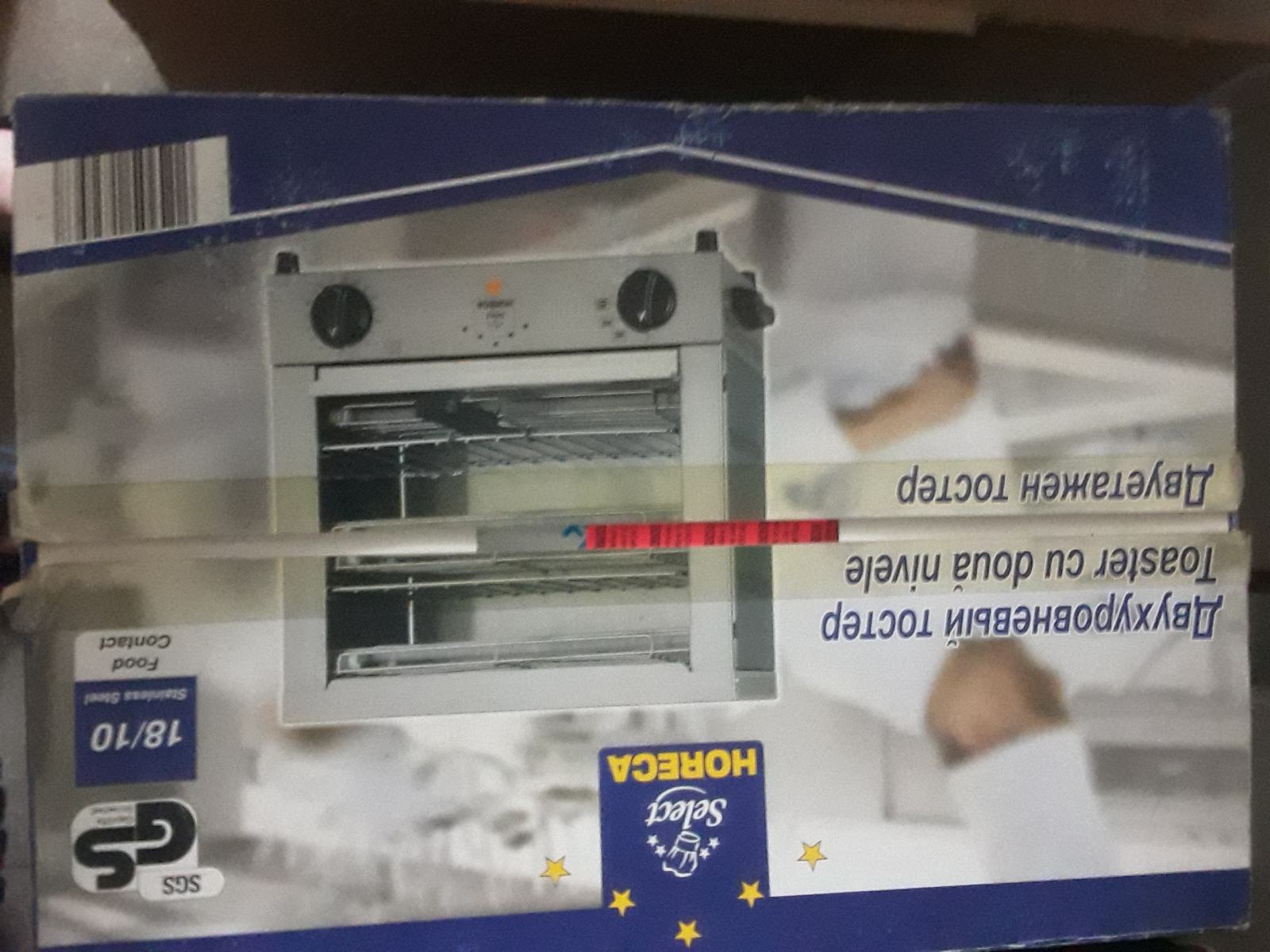 Toster Inox grill - toster Horeca inox - NOVO