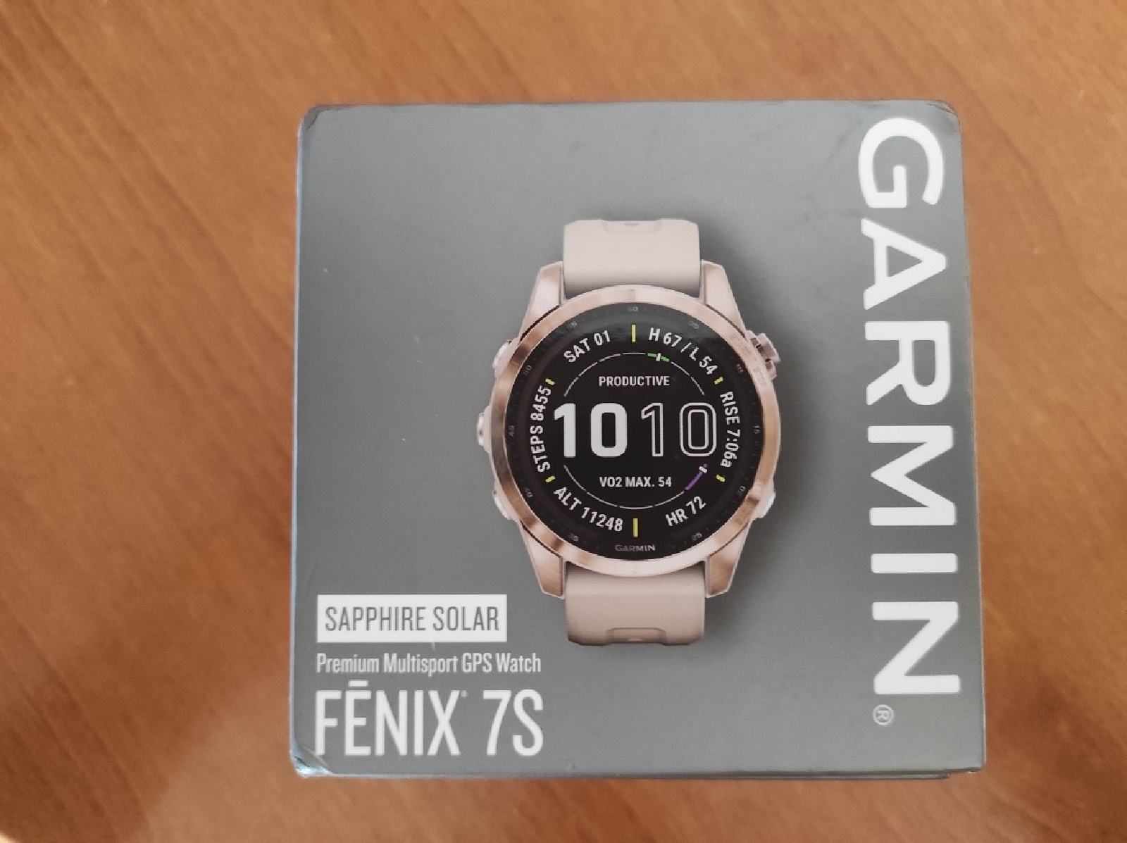 garmin fenix 7s saphhire solar