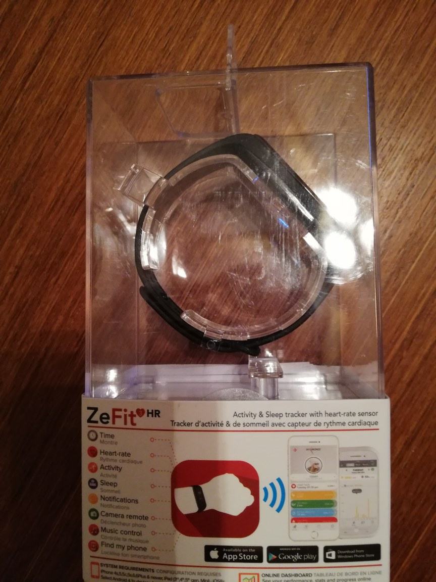 Montre connectée MYKRONOZ ZeFit 4 HR blanc Pas Cher