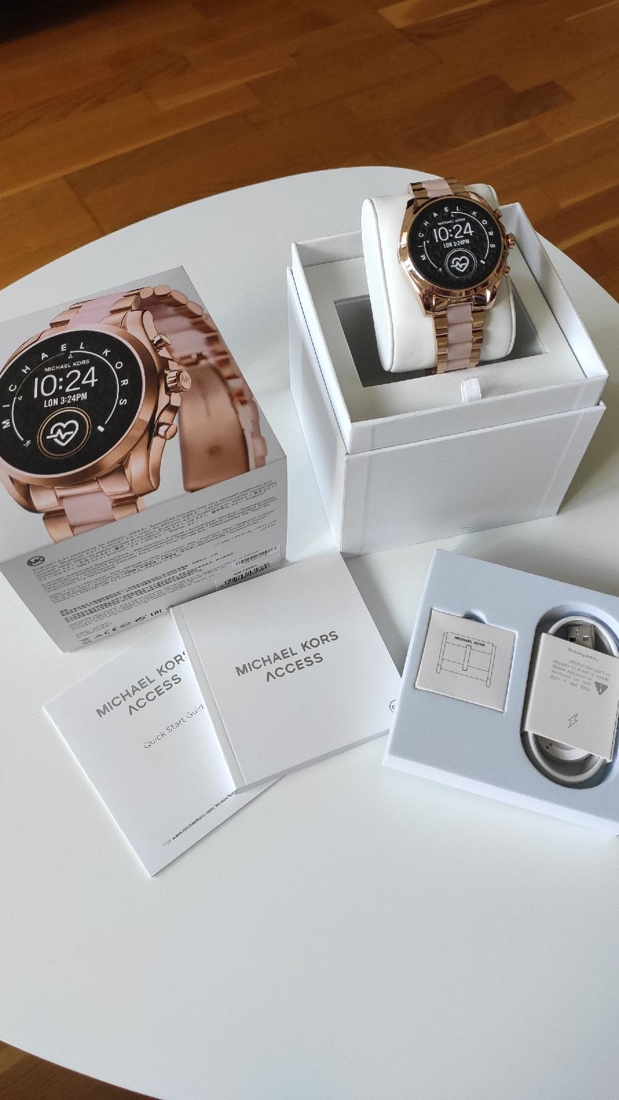 Kors Smartwatch Michael Kors Sat Michael Kors MKT5089 F Rose Gold