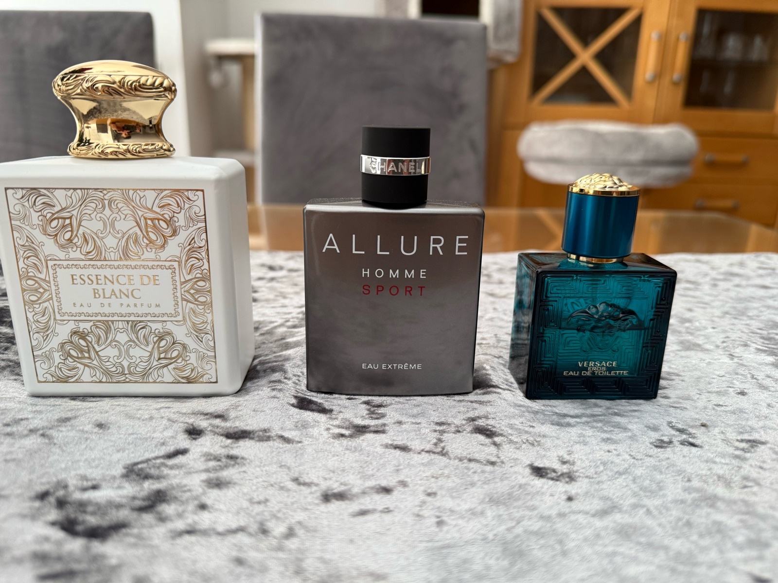 Chanel Allure Homme sport eau extreme, versace eros itd