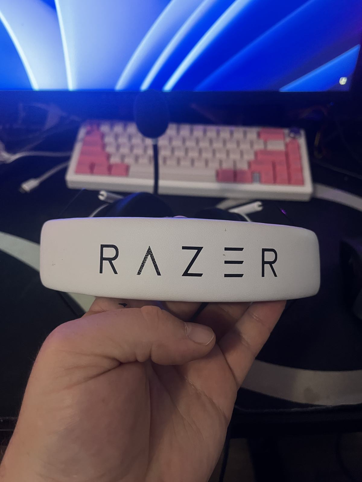 Gaming slušalice RAZER BlackShark V2 X Bijele + THX Spatial Audio CODE