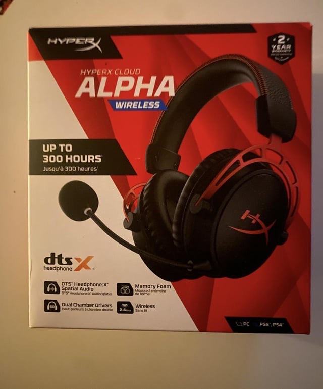 Hyperx Cloud Alpha Wireless Gaming Bežične Slušalice