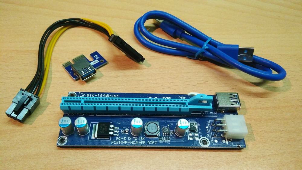USB MINING RISER