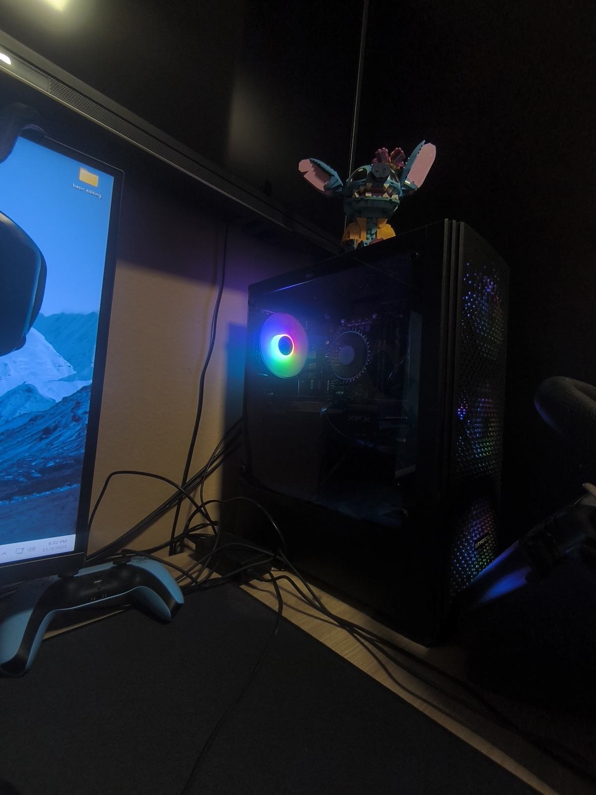 gaming setup(i3-12100f,32gb ram,rx 6600,windows 11)