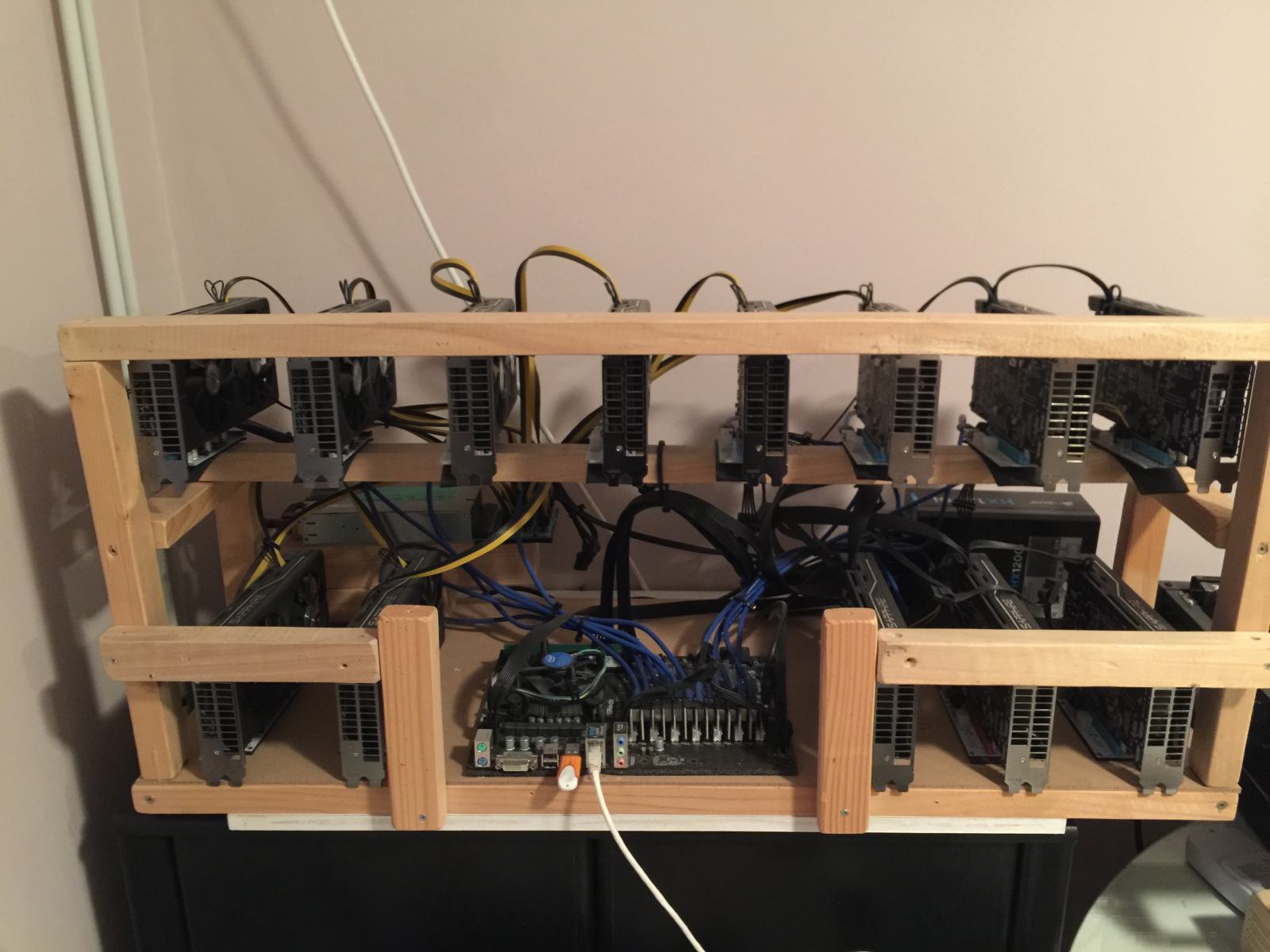 Mining rig 13 Rx 470