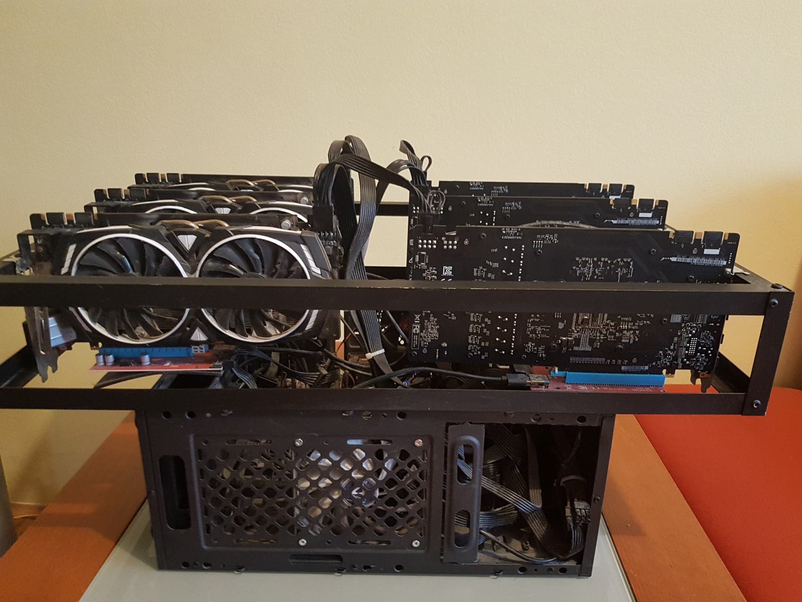 10k Mining Rig Mining rig 6 x GTX 1070