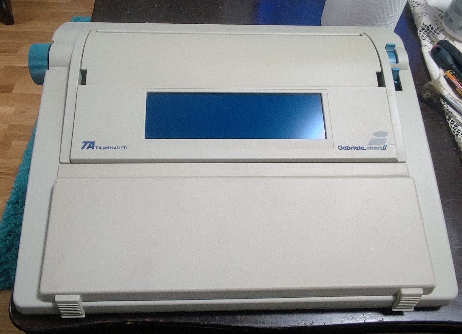 Word processor / električna pisaća mašina TA Gabriele Inkwriter II