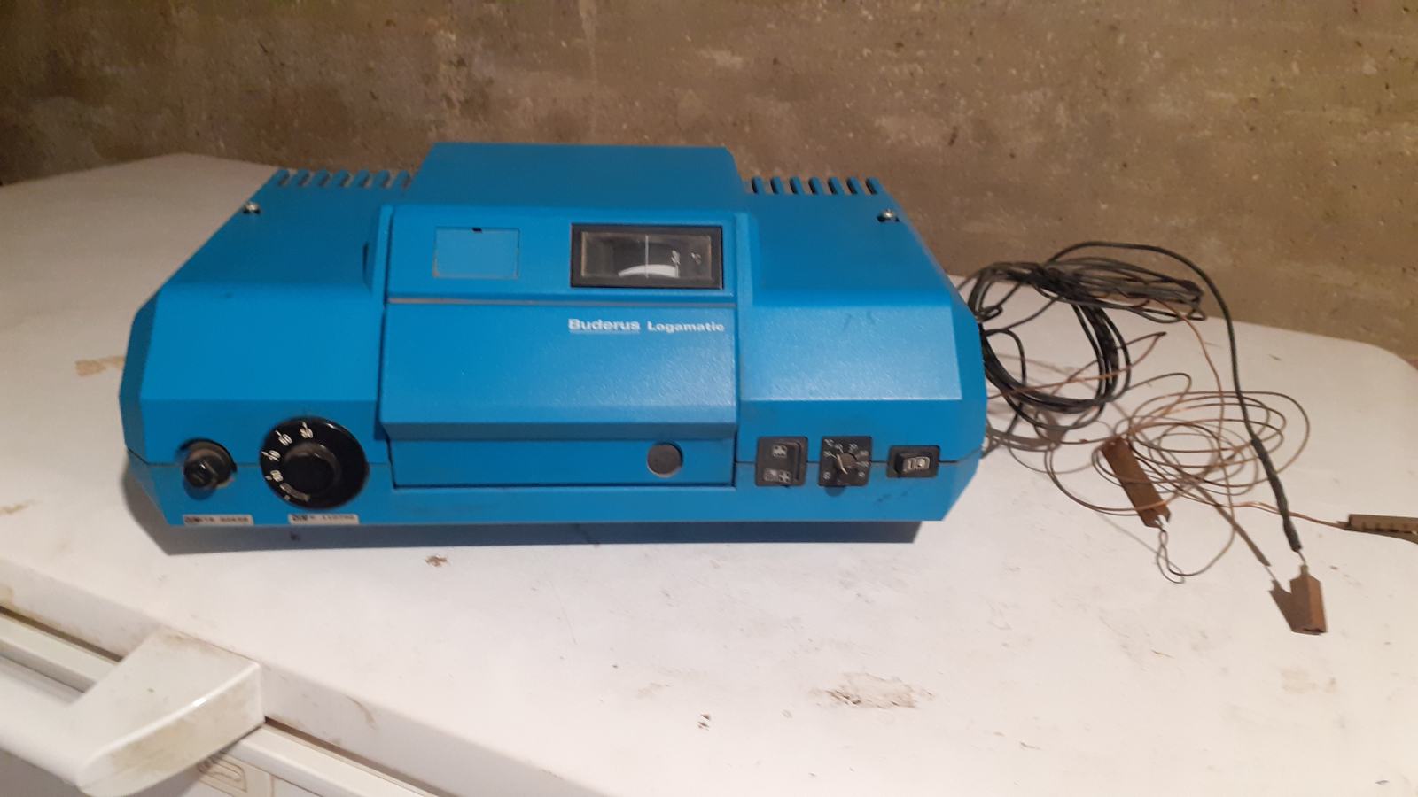 Monitor für Buderus-Heizungsregler Logamatic mit MEC2 oder BFU
