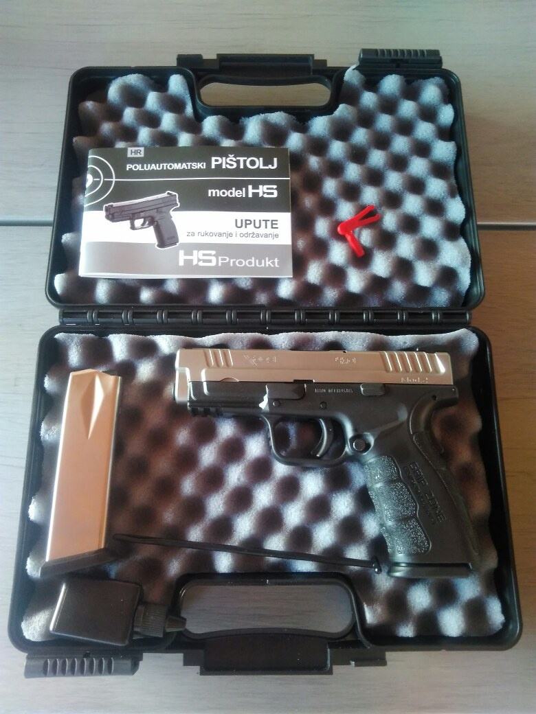 Pistolj Hs-Xd 9 mod 2 SS 9mm Opticki ciljnik