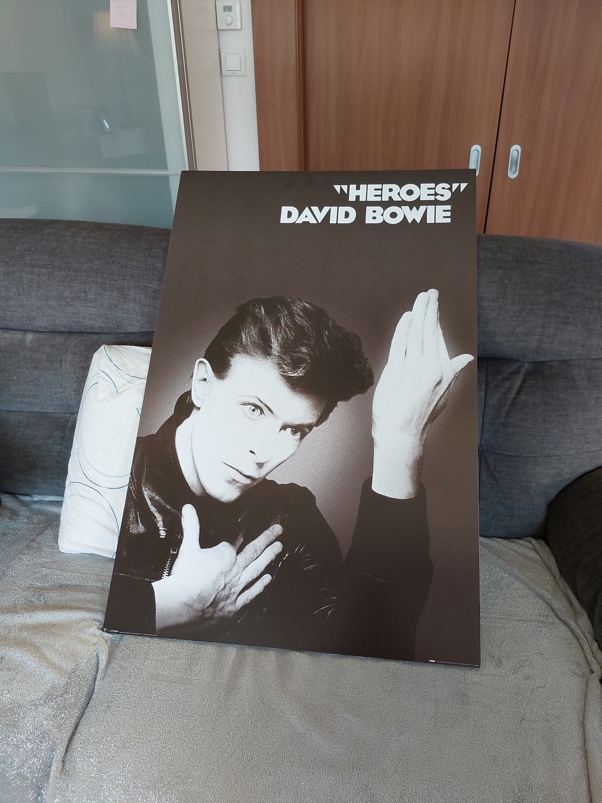 Poster David Bowie Heroes