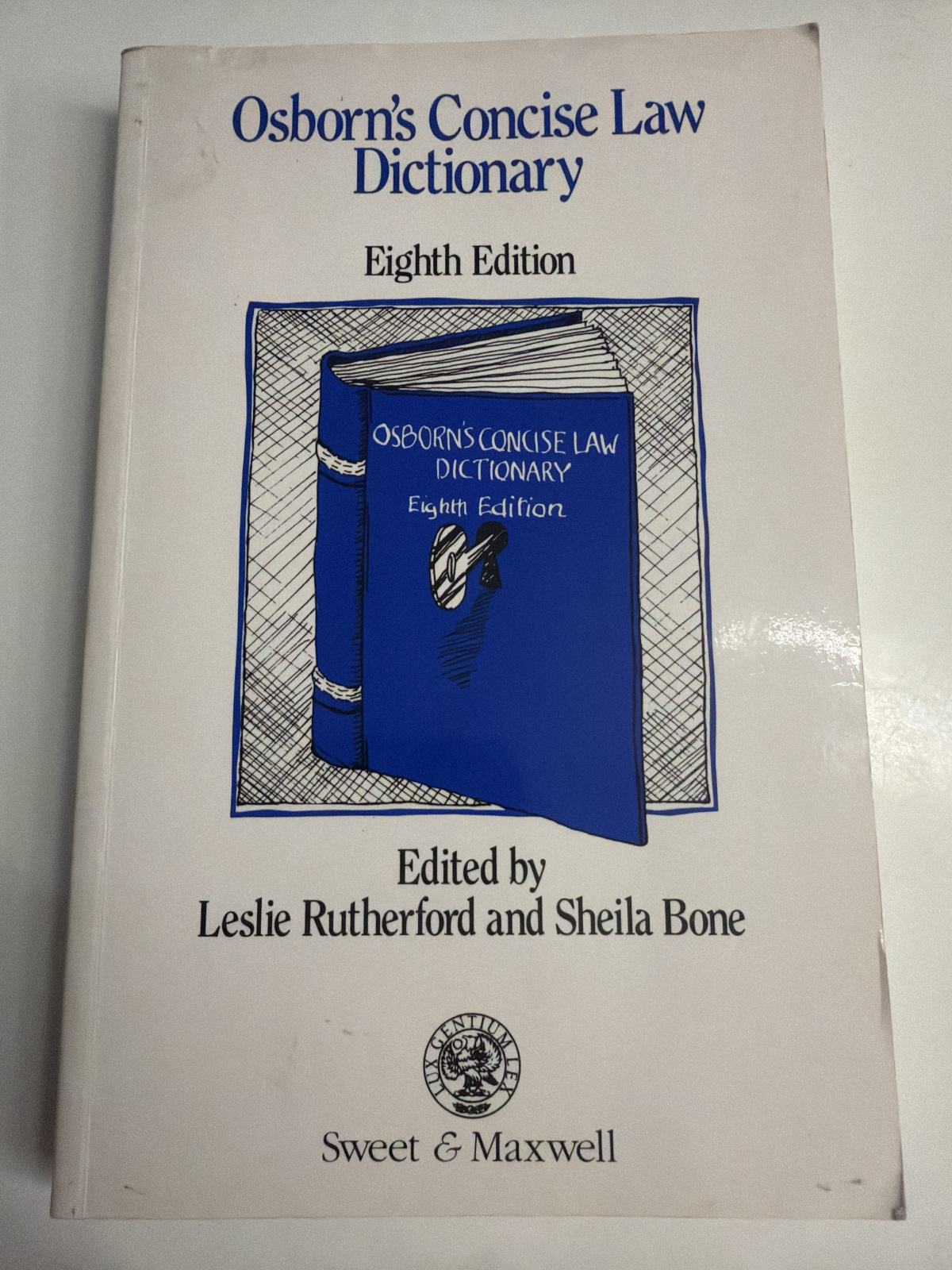 Osborns concise law dictionary