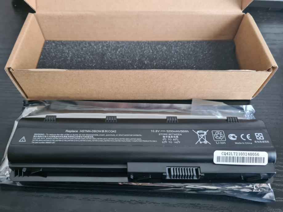 Batterie ARyee 5200mAh 11.1V Compatible HP Pavilion G4 G6 G7 G62 G72, Compaq Presario CQ42 CQ56 CQ57 CQ62 Et Plus - 593554-001 MU06 MU09
