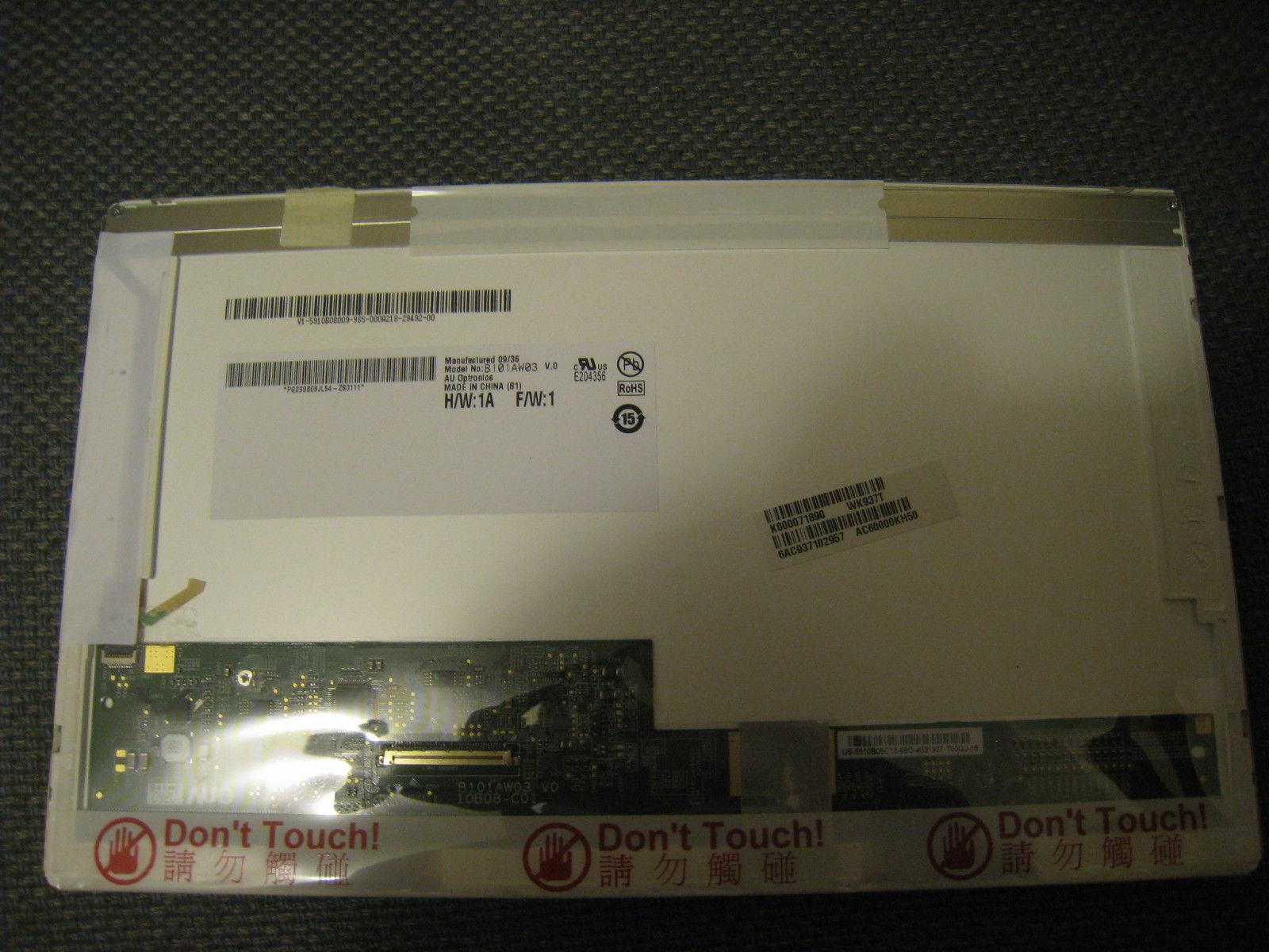 Dalle écran LED 10.1 Pouces WSVGA B101AW03 V.1 - Compatible Visiodirect