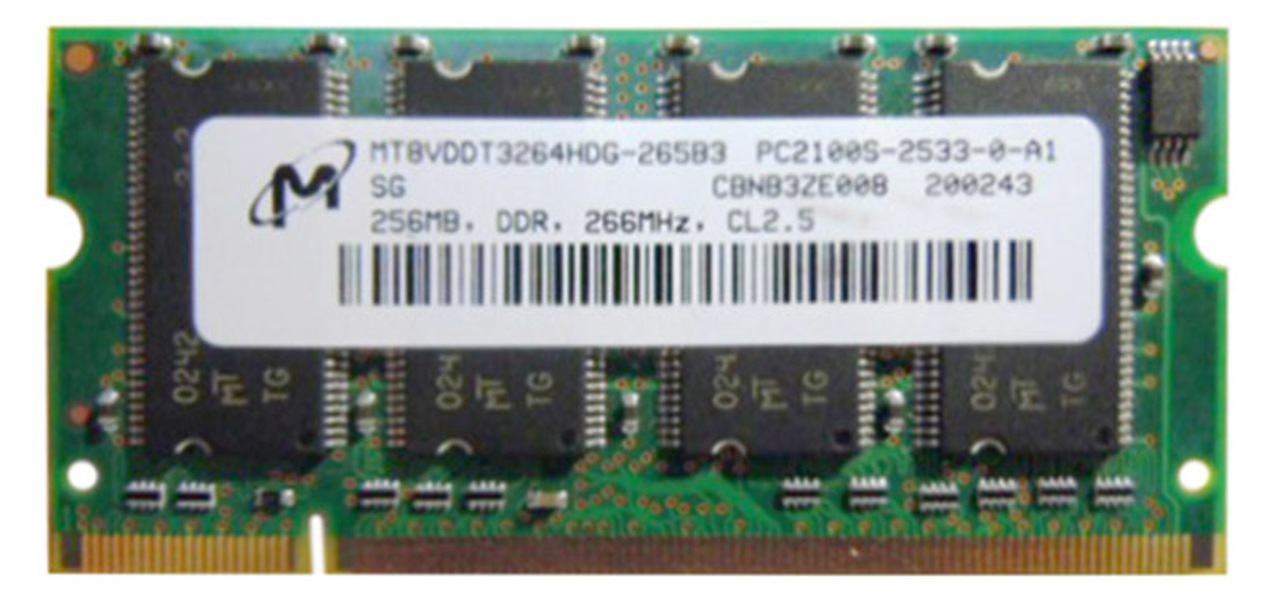 Kit Mémoire RAM IBM 512 Mo (2x256 Mo) DDR PC2100 - Ancien Stock NEUF Boîte Ouverte