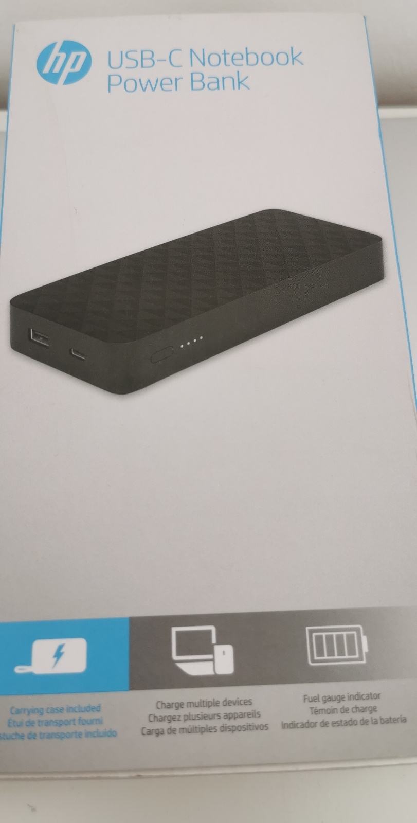 Novi HP Notebook USB-C power bank