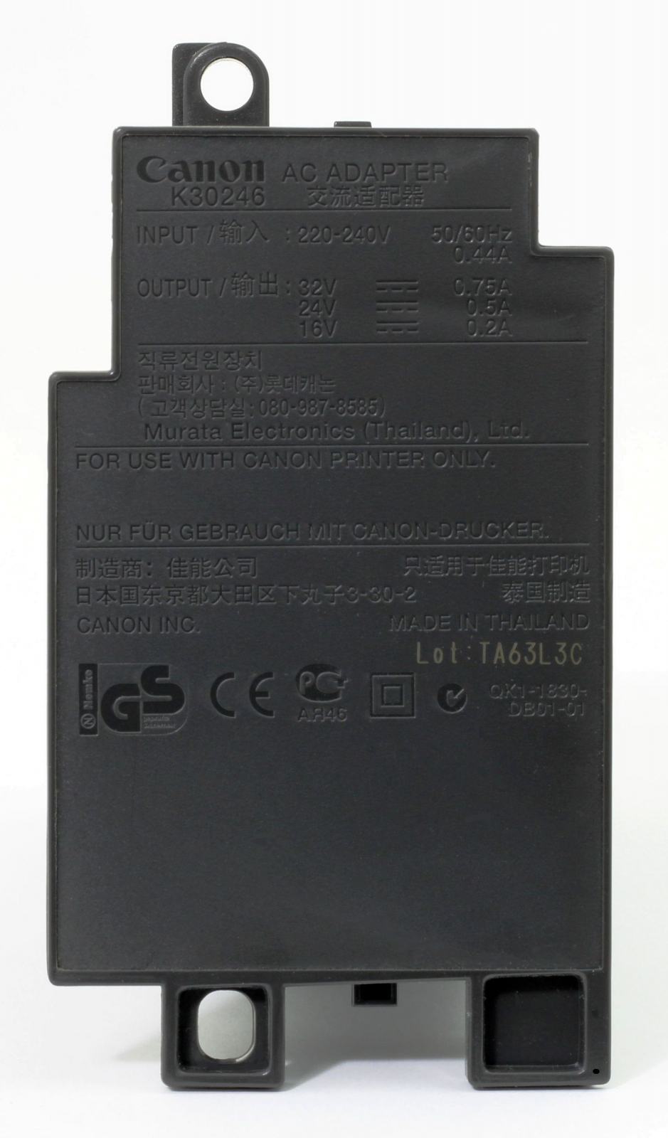 Canon K30246 Power Supply za Pixma iP4200