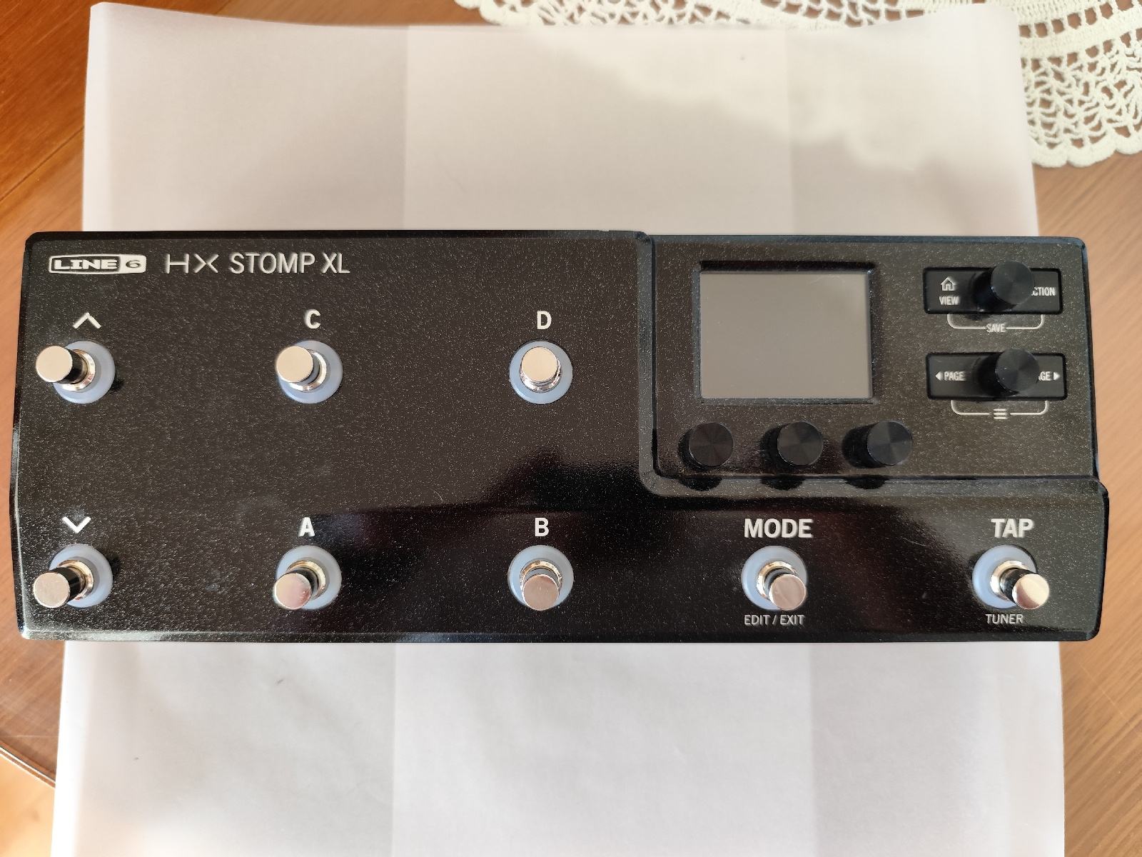 LINE6 HX STOMP XL Silver Limited Edition Pedaliera Multieffetto Per Chitarra - Foto 7