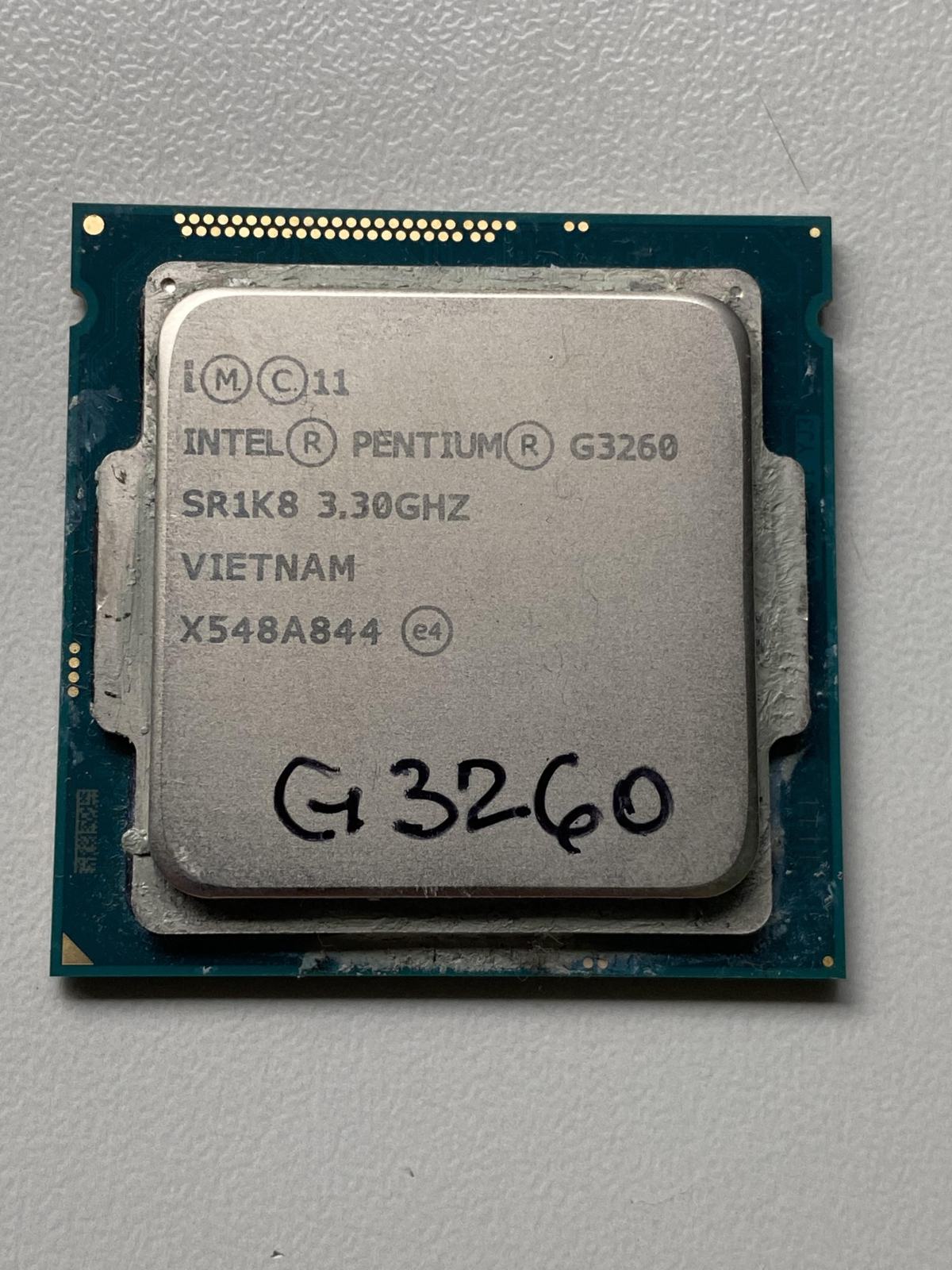 Processeur Intel Pentium G3260 SR1K8 - Socket 1150 - 3.30 GHz - Occasion Fonctionne Parfaitement