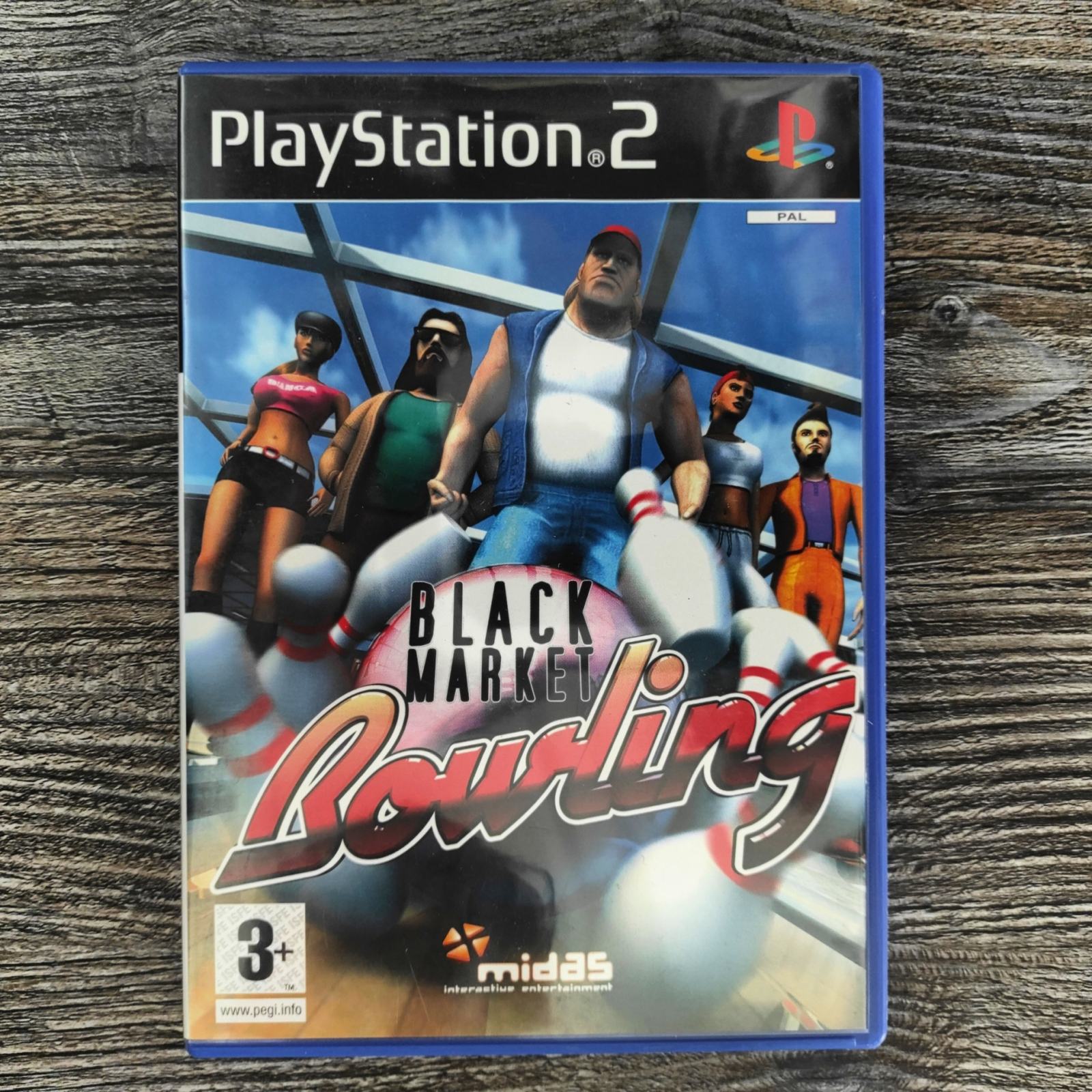 Jeu Sony PlayStation 2 Black Market Bowling Complet