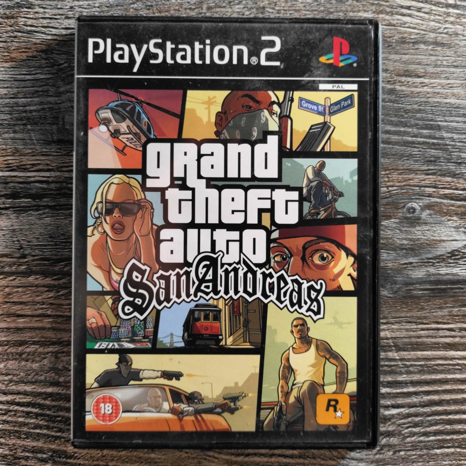 ps2 Grand Theft Auto: San Andreas ps2