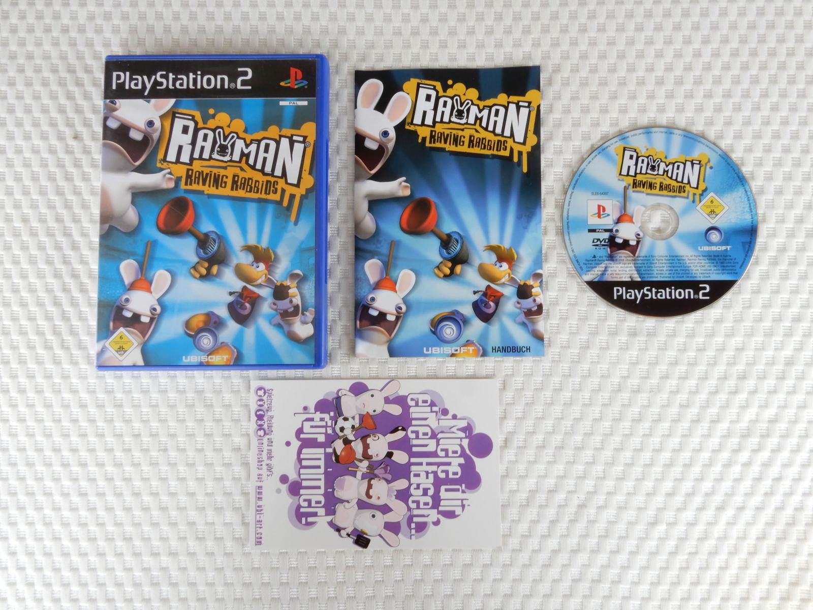 Rayman Raving Rabbids kao NOVA za Playstation 2 PS2 #3656