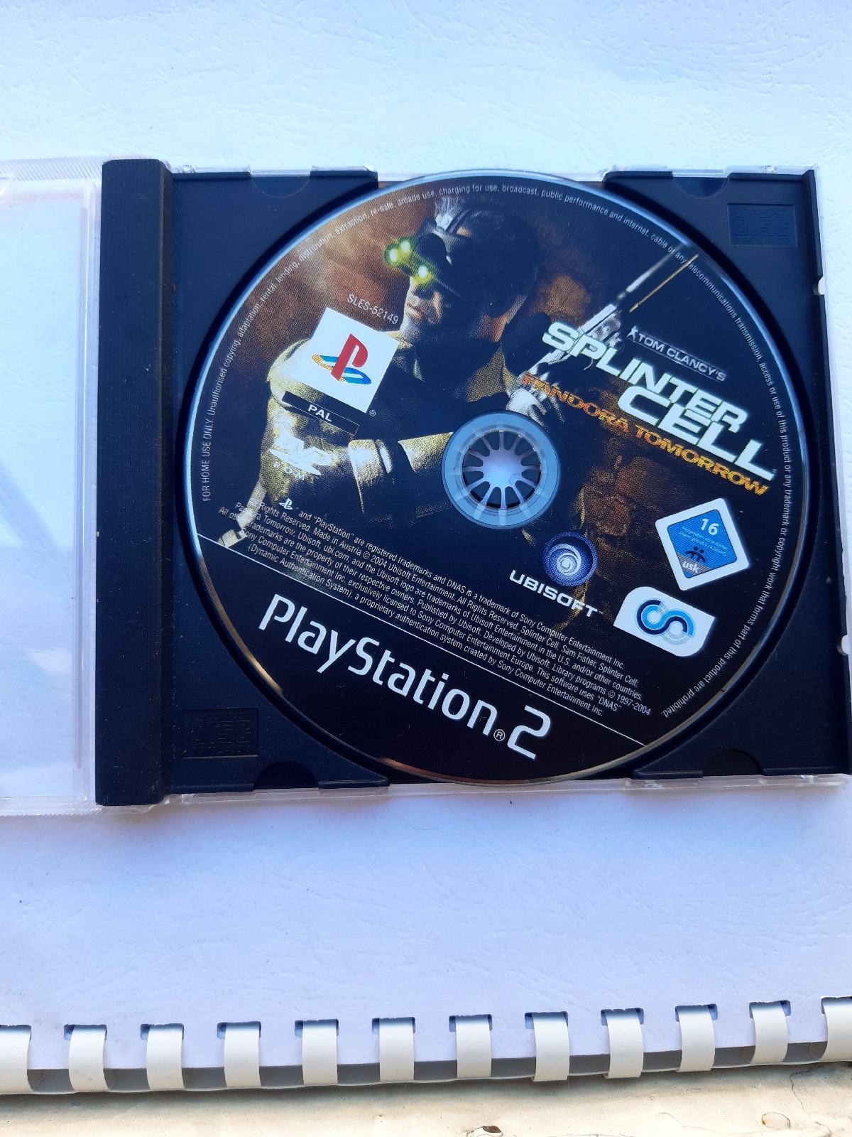splinter cell pandora tomorrow ps2 iso
