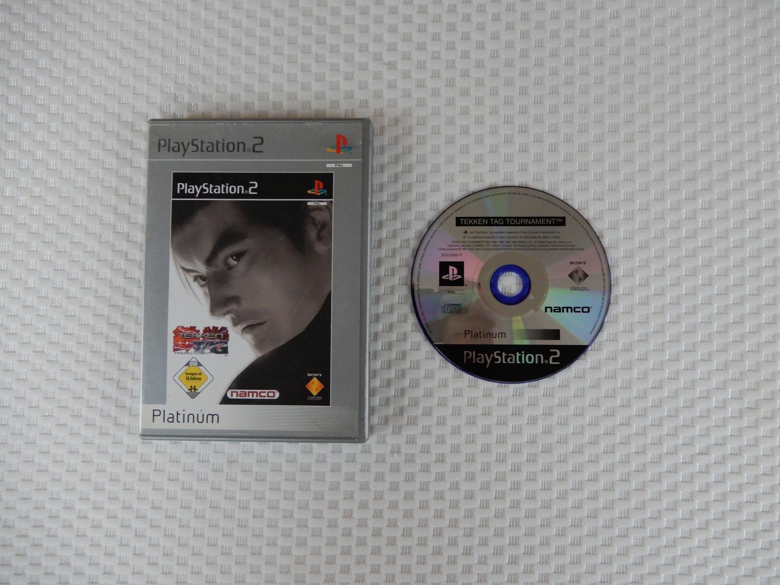 Jeu Tekken Tag Tournament PlayStation 2 Platinum - Version PAL FR Complète Avec Notice, Très Bon état