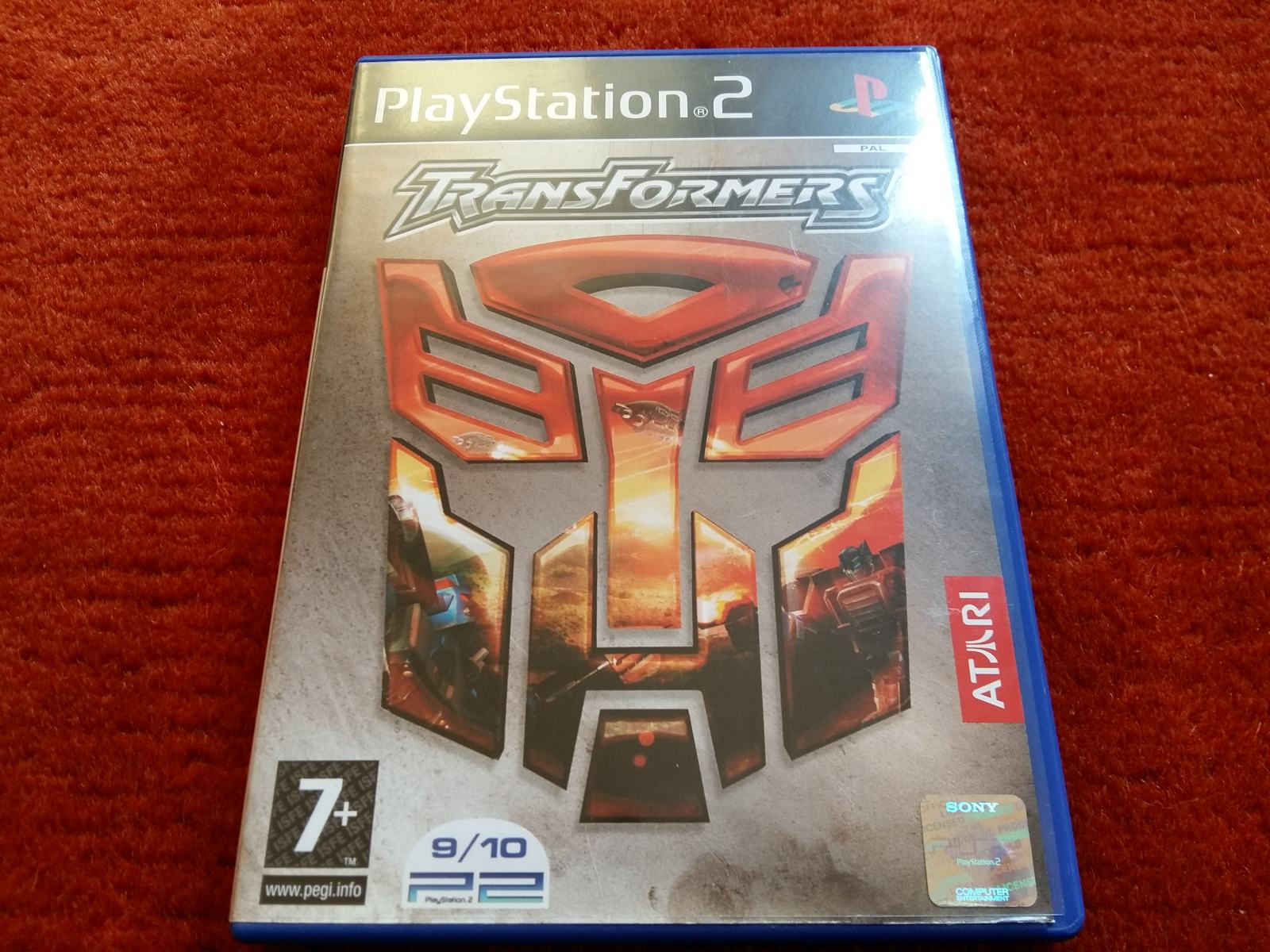 transformers ps2 black label