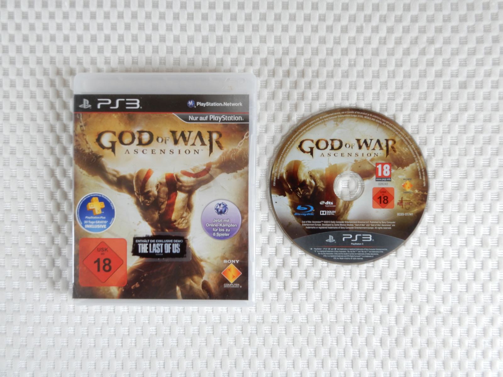 Jeu God Of War Ascension PS3 - Version PAL Complète Avec Boîte Et Notice
