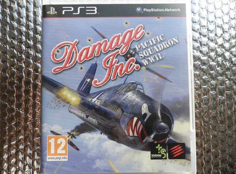 Jeu PS3 Damage Inc Pacific Squadron WWII - Bon état - Boîte Un Peu Cassée