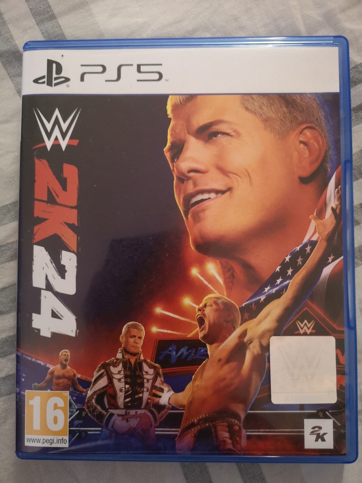 WWE 2K24 Sur PS5 - Édition Européenne Neuve Sous Blister (Multilingue : EN/FR/DE/ES/IT)