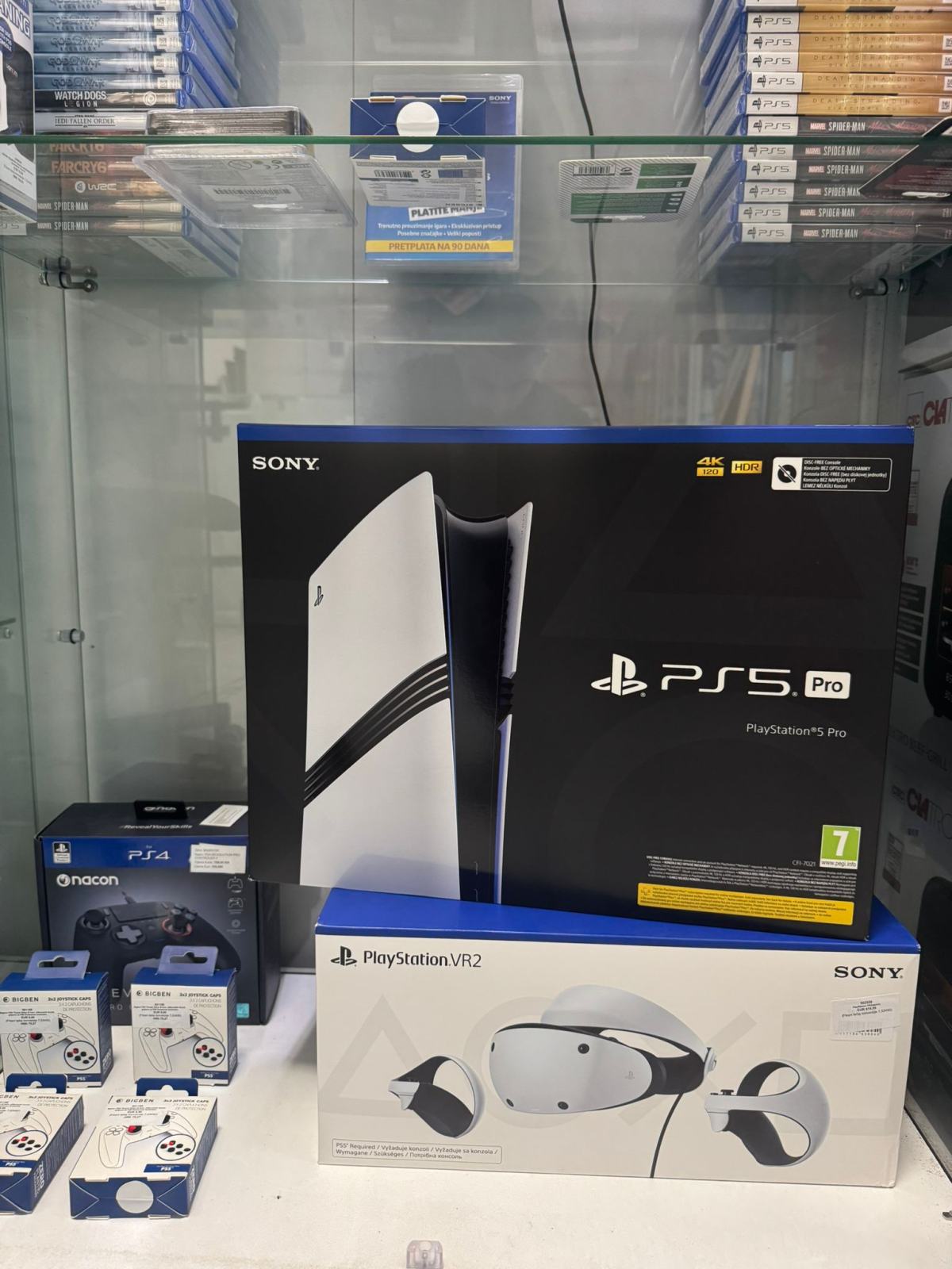 Sony Playstation 5 Pro NOVO, ZAPAKIRANO, RAČUN R1, 36 RATA!