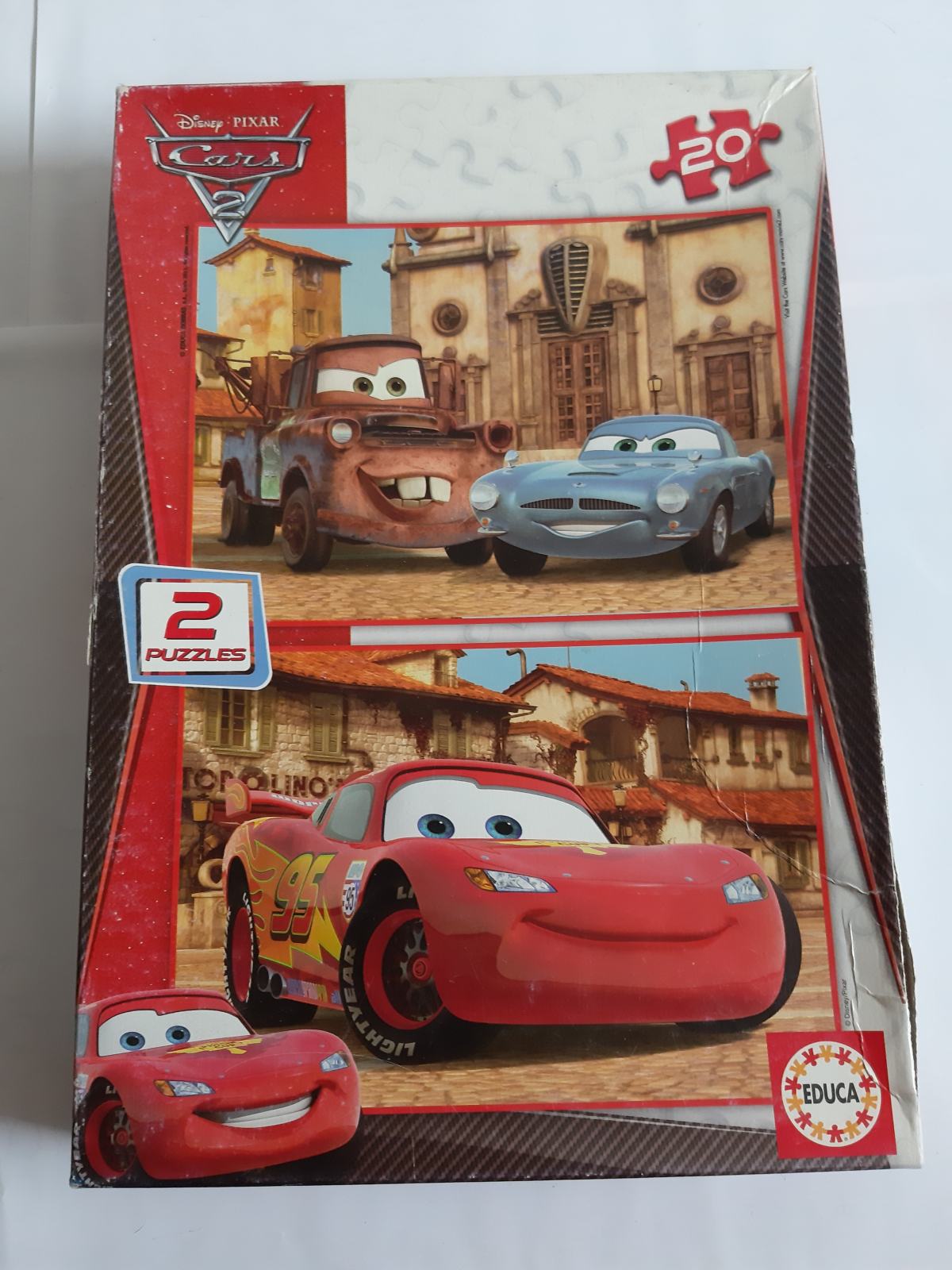 Puzzle - Cars 2 Disney Pixar - 2 Puzzles