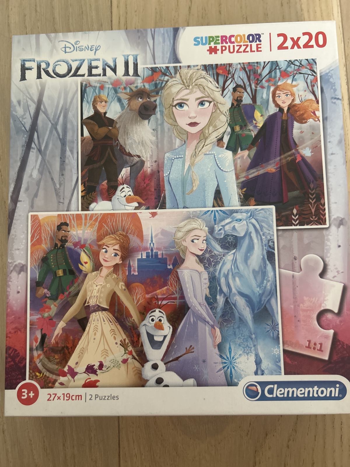 Puzzle Frozen 2 u 1