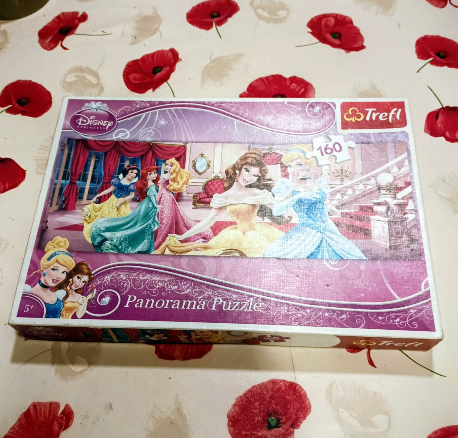 Trefl Panorama Puzzle - Disney Princess – 160 dijelova