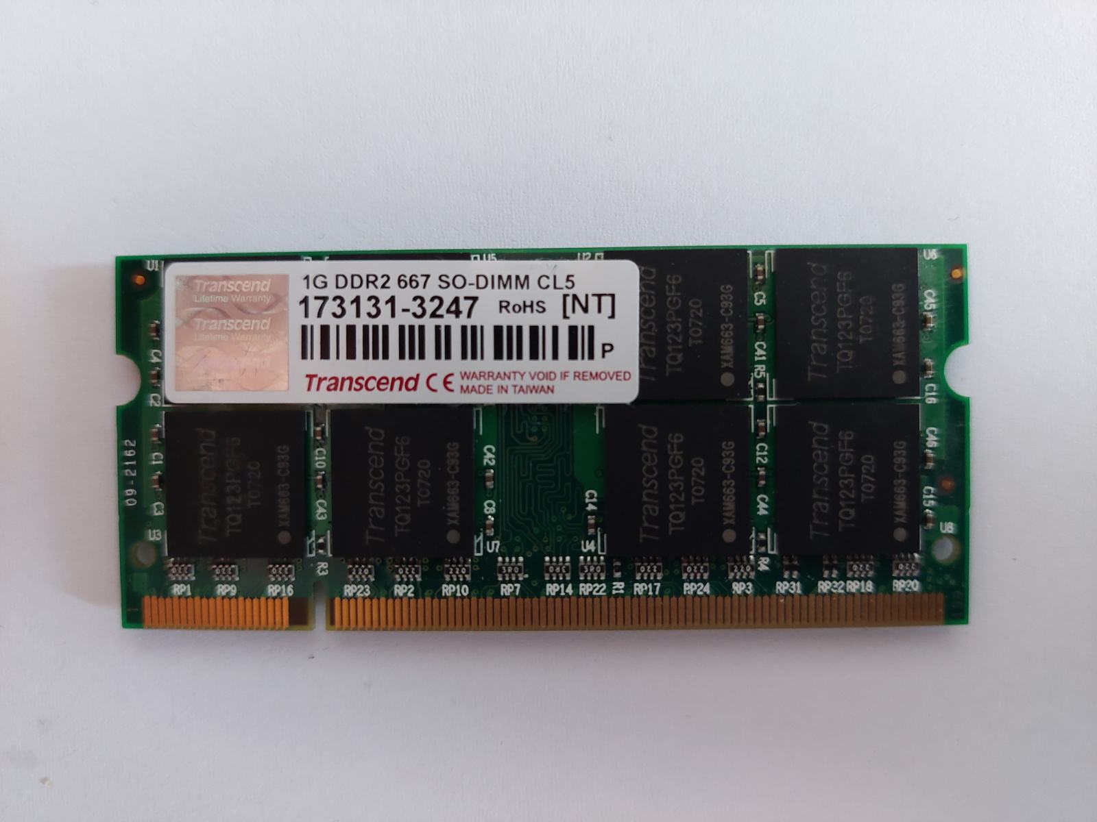 Mémoire RAM 256 MB PC100 SODIMM Pour Toshiba 1800, 1805, 2805, 3000 - Neuf