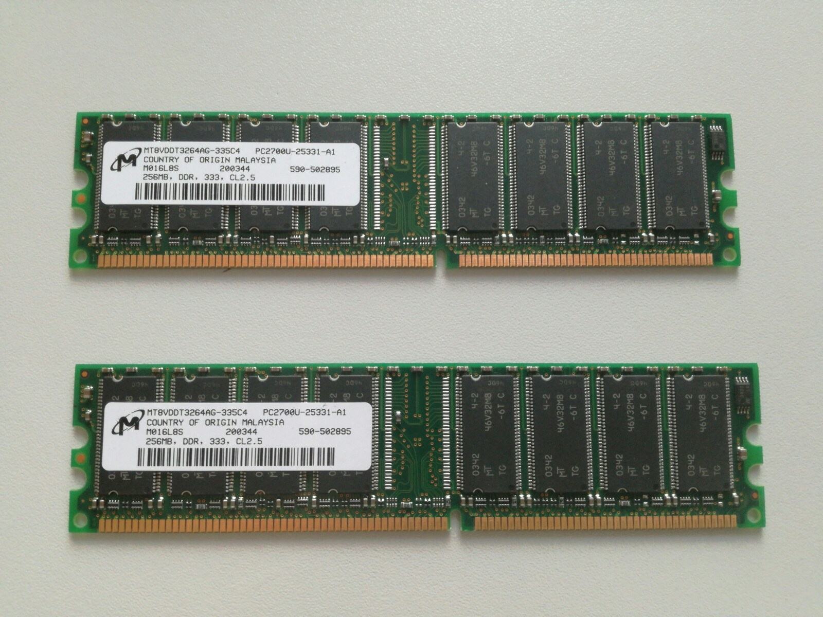 512gb Ram Module DDR RAM 512 MB