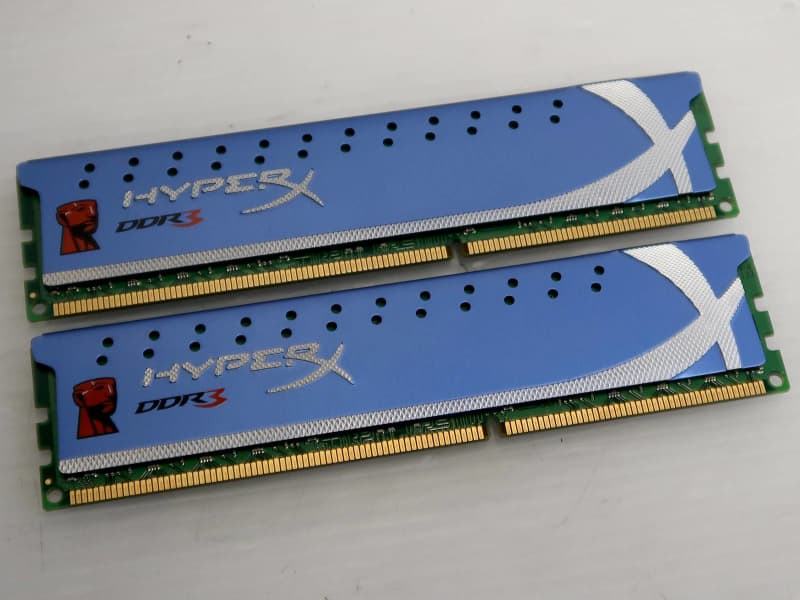 Kit RAM Kingston DDR3 1600, 6 Go (3x2 Go) - Occasion, Bon état (voir Photo)