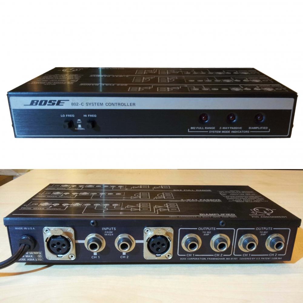 動作品 BOSE 802C II SYSTEMS CONTROLLER Bose 802-C II System Controller Rackmount 802CII | eBay