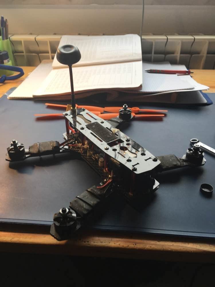 Mini H-Quad ZMR 250 Smartshapes Edition CNC Gefräst