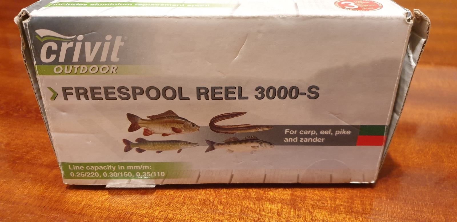 Ribolovna rola Crivit 3000 - S baitrunner