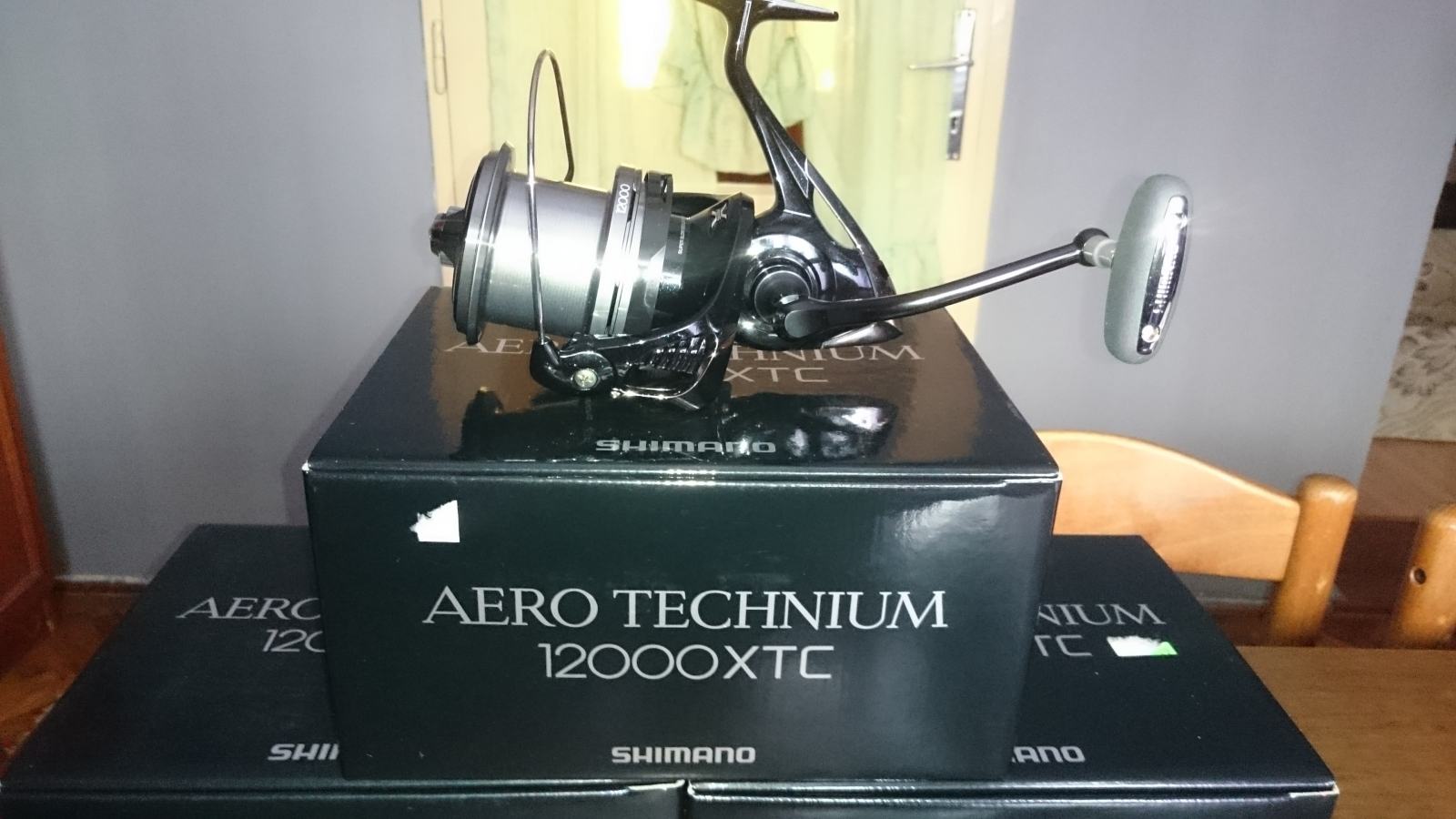 Bobine pour moulinet Shimano Aero Technium 12000 XTC (état moyen