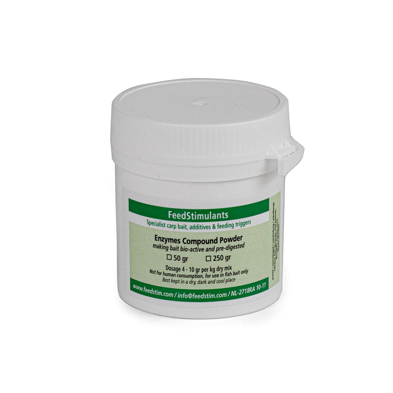 Compound Powder Label FEEDSTIMULANTS ENZYMES COMPOUND POWDER 250g