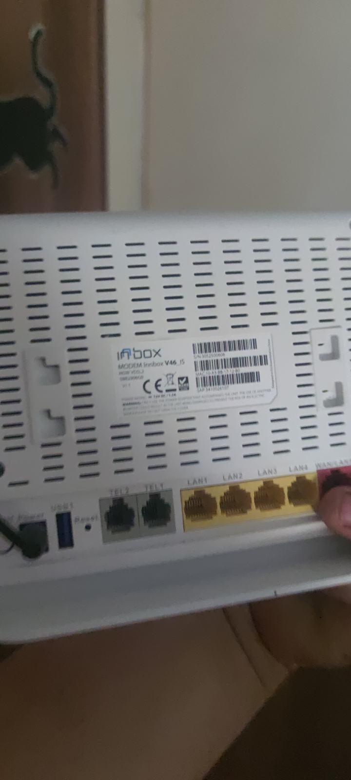 Innbox v46 router ISKON NOV