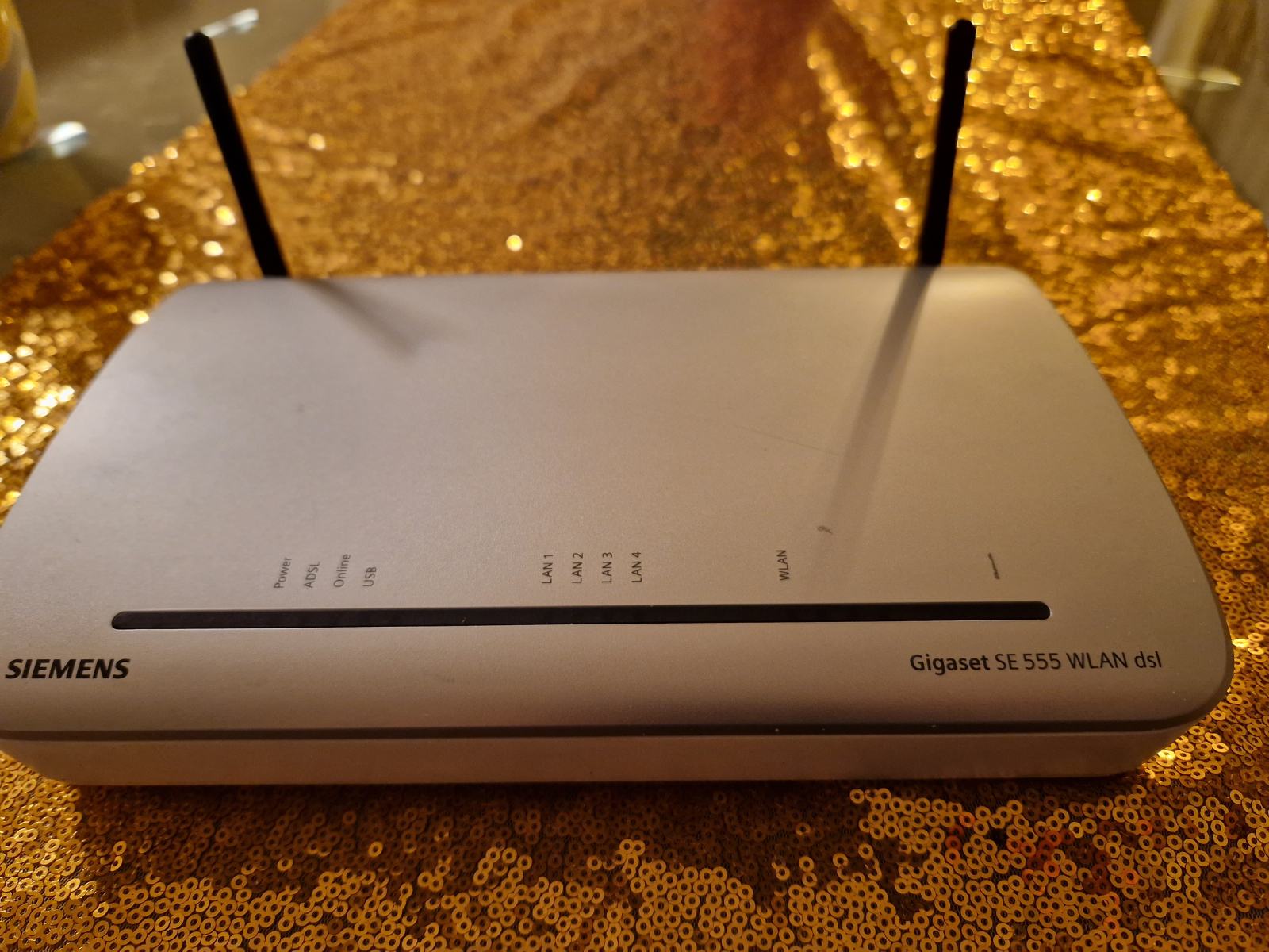 Siemes Gigaset SE 555 WLAN dsl modem/router